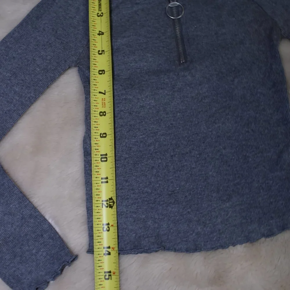 Justice Gray Long Sleeve Shirt Size 7